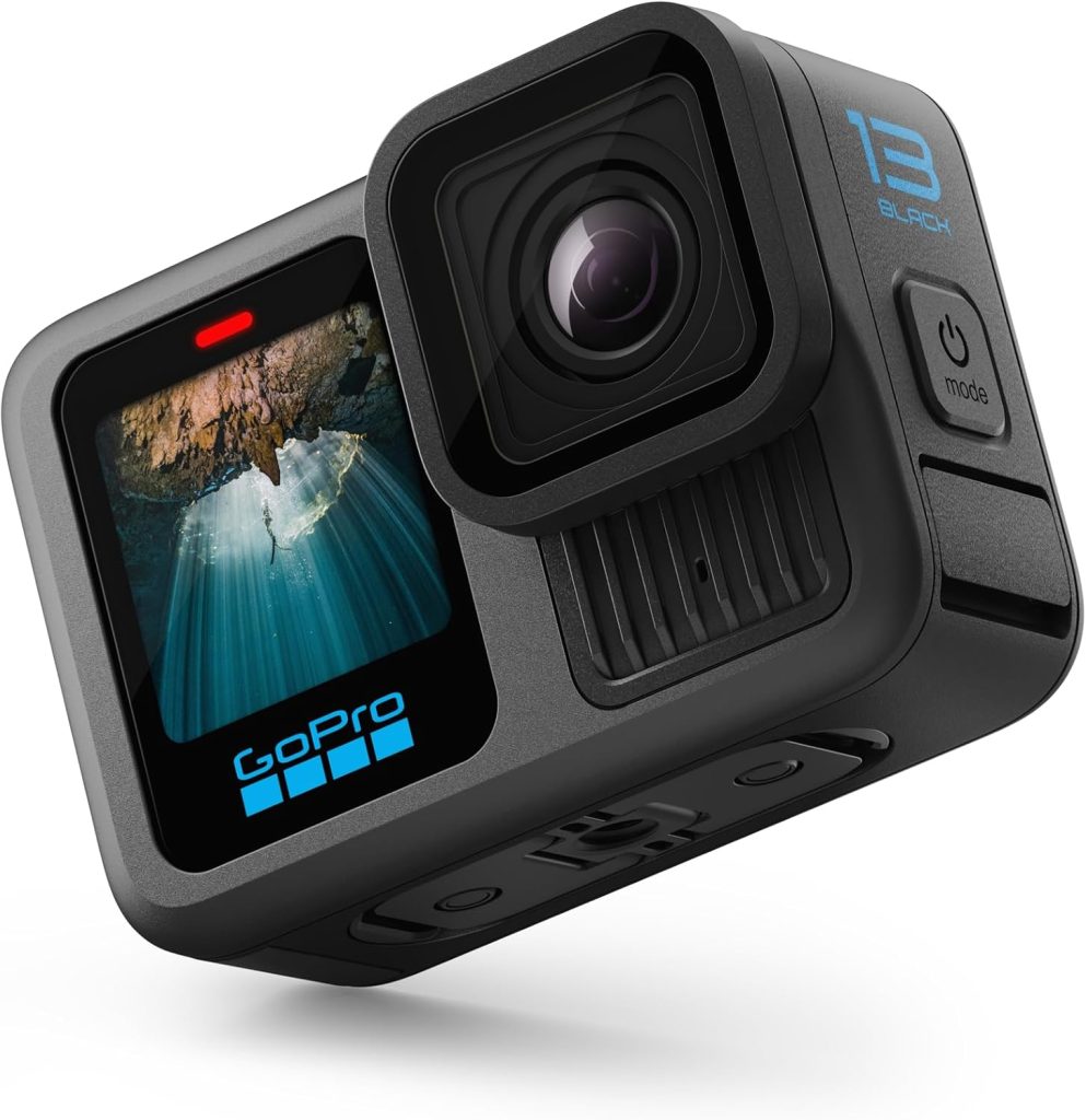gopro hero 13 Waterproof Action Camera with 5.3K60 Video, 27MP Photo + Compatability with HB-Series Lenses