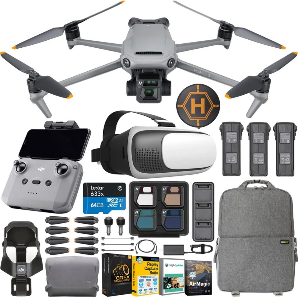 dji mavic 3 fly more combo drone bundle amazon link