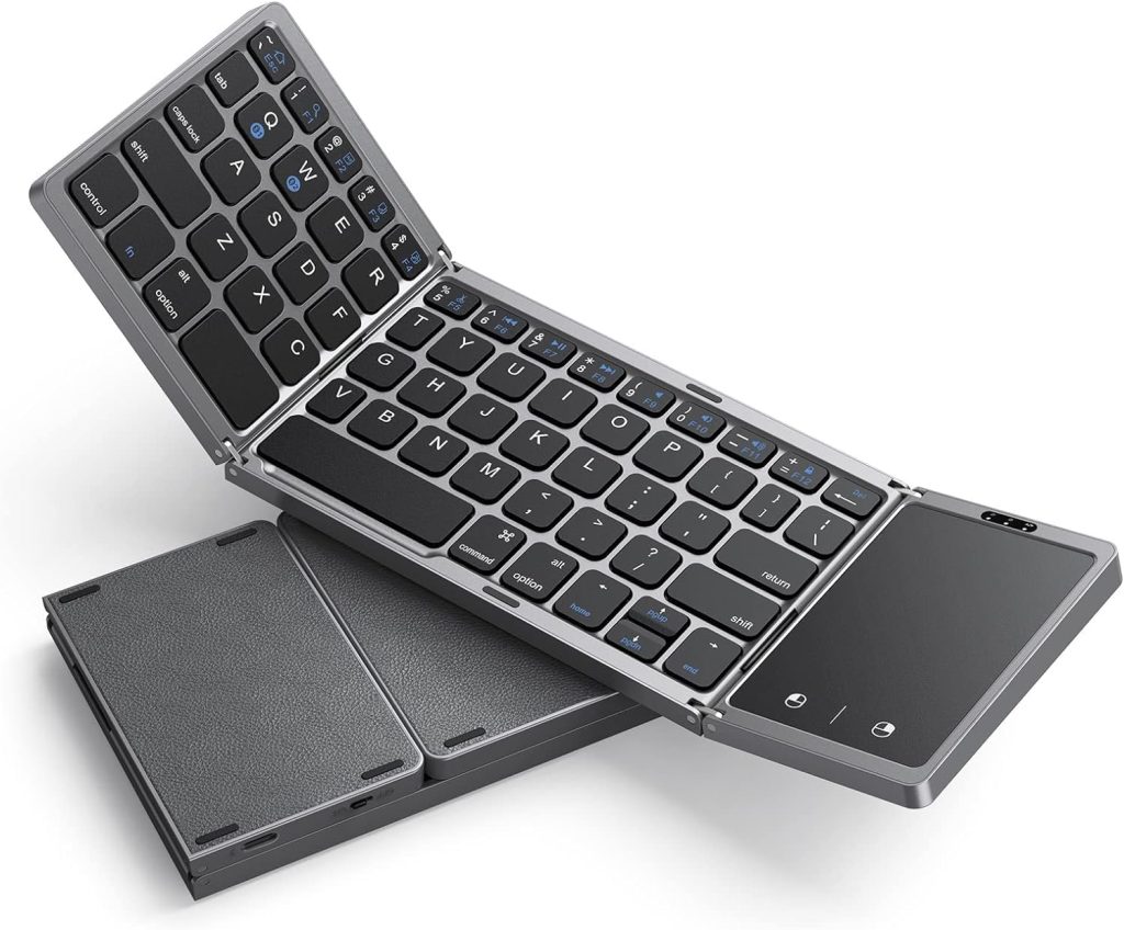 Folding keyboard portable